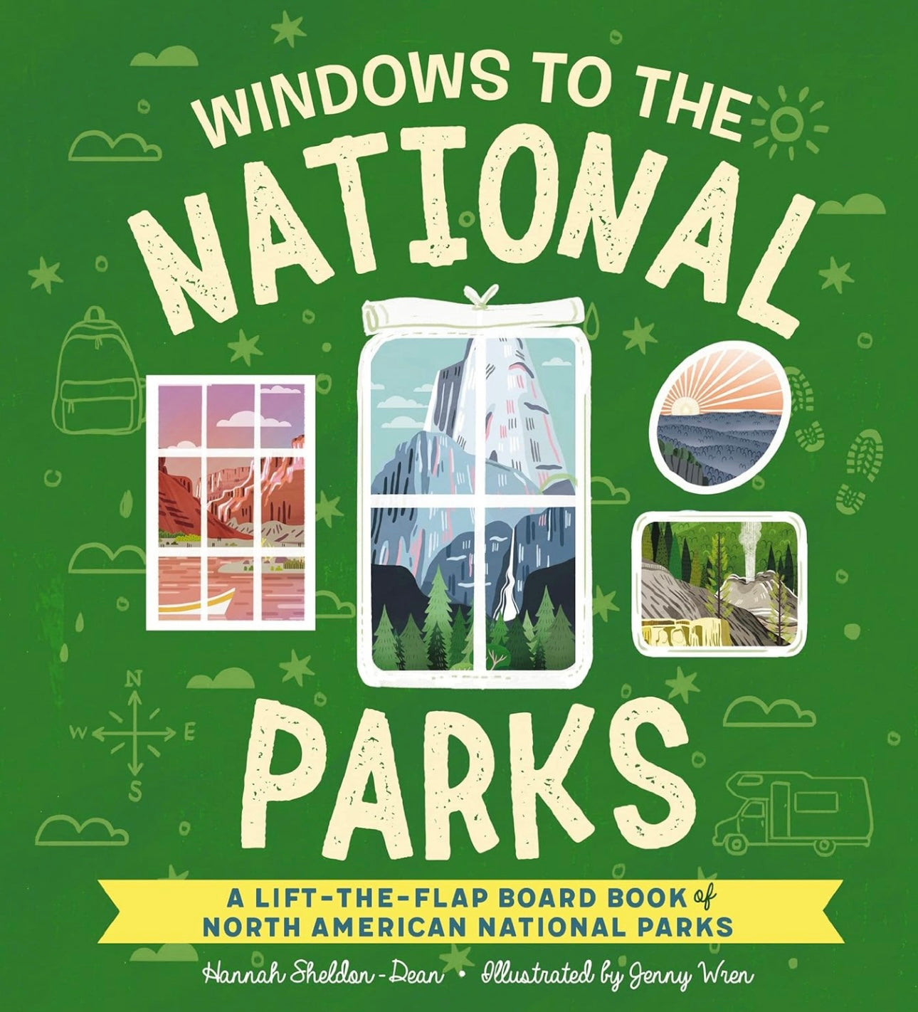 Windows To The National Parks, a Lift the Flap Board Book